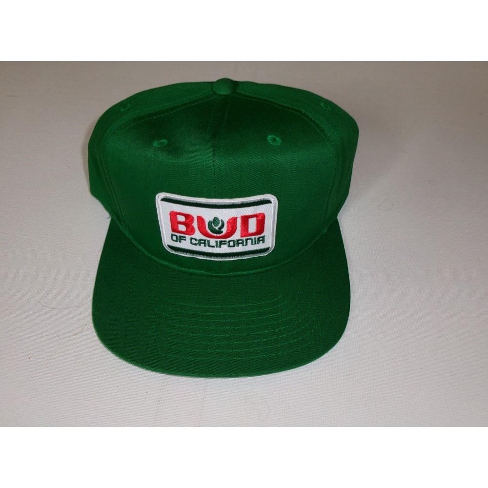 BUD CALIFORNIA 90S SNAPBACK 00S HAT CAP VINTAGE DEADSTOCK H3